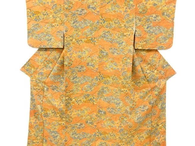 JAPANESE KIMONO / KOMON / CHIRIMEN / BELL